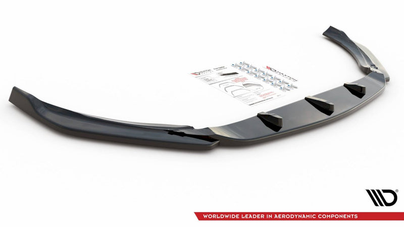 Maxton Design - FRONT SPLITTER V.2 MERCEDES AMG A 45 S AERO PACK W177
