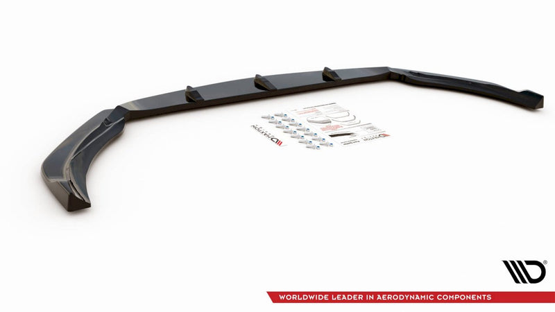 Maxton Design - FRONT SPLITTER V.2 MERCEDES AMG A 45 S AERO PACK W177