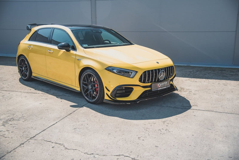 Maxton Design - FRONT SPLITTER V.1 MERCEDES AMG A 45 S AERO PACK W177
