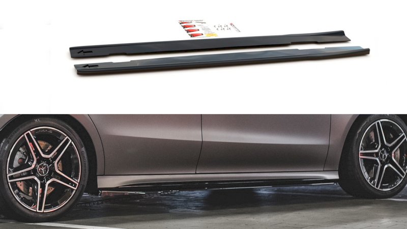 Maxton Design - SIDE SKIRTS DIFFUSERS MERCEDES-AMG CLA 35 / 45 C118 (2019-2023)