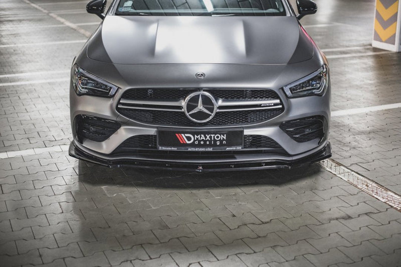 Maxton Design - FRONT SPLITTER V2 MERCEDES-AMG CLA 35 AERO C118 (2019-)