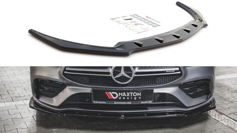 Maxton Design - FRONT SPLITTER V2 MERCEDES-AMG CLA 35 AERO C118 (2019-)