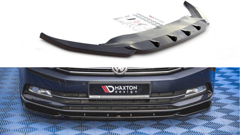 Maxton Design - FRONT SPLITTER V1 VW PASSAT B8 (2014-2019)