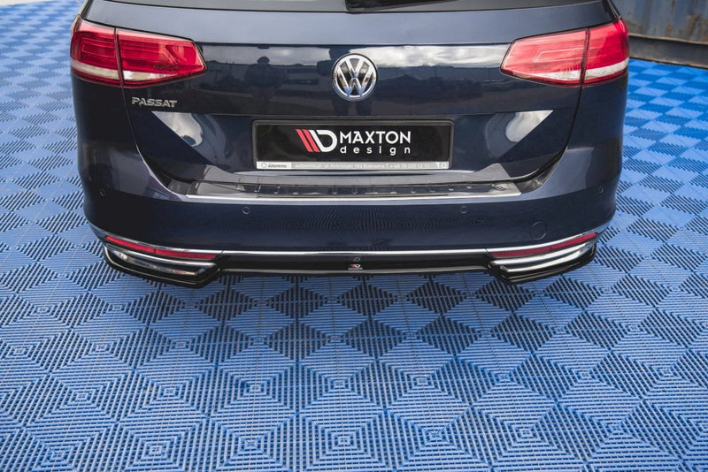 Maxton Design - CENTRAL REAR SPLITTER VW PASSAT B8 (2014-)
