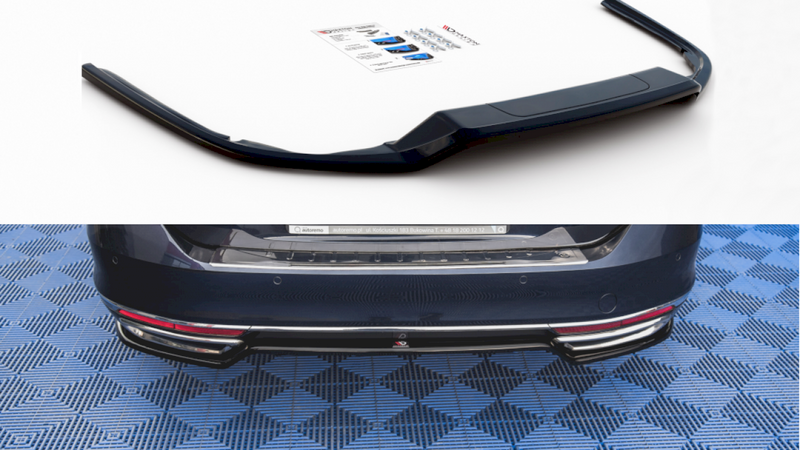 Maxton Design - CENTRAL REAR SPLITTER VW PASSAT B8 (2014-)