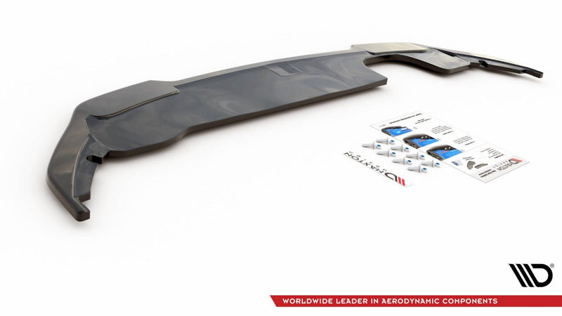 Maxton Design - CENTRAL REAR SPLITTER PEUGEOT 308 GT MK2 FACELIFT (2017- 2021)
