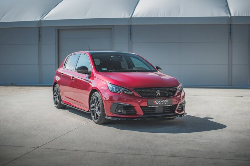 Maxton Design - FRONT SPLITTER V2 PEUGEOT 308 GT MK2 FACELIFT (2017-)