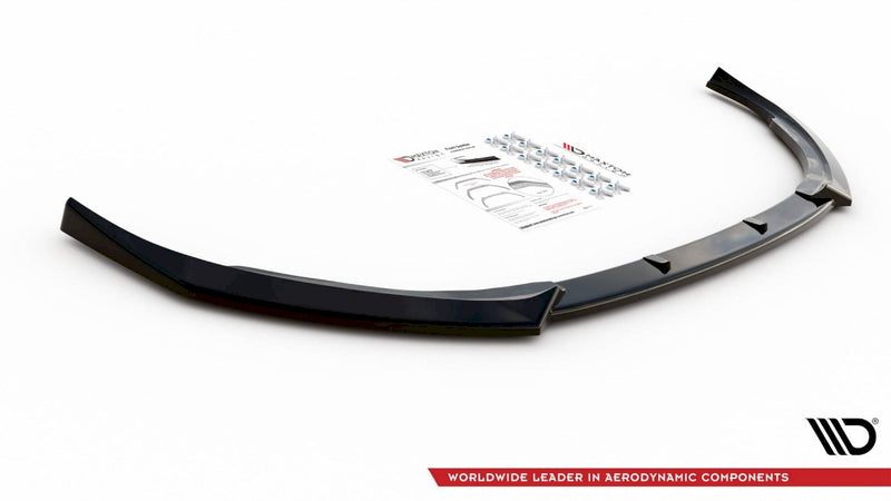 Maxton Design - FRONT SPLITTER V1 PEUGEOT 308 GT MK2 FACELIFT (2017-)