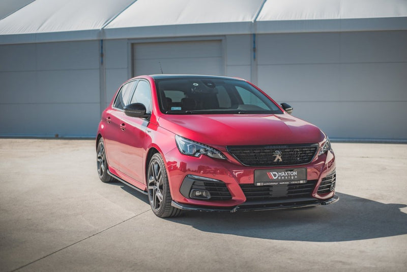 Maxton Design - FRONT SPLITTER V1 PEUGEOT 308 GT MK2 FACELIFT (2017-)