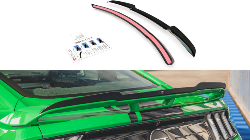 Maxton Design - SPOILER CAP FORD MUSTANG GT MK6 FACELIFT (2017-)