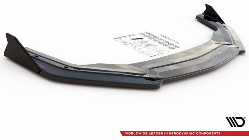 Maxton Design - FRONT SPLITTER V.2 + FLAPS FORD MUSTANG GT MK6 FACELIFT