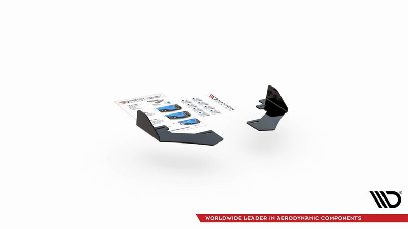 Maxton Design - REAR SIDE FLAPS VW POLO GTI MK6 (2017-)
