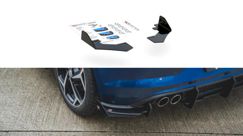 Maxton Design - REAR SIDE FLAPS VW POLO GTI MK6 (2017-)