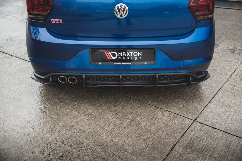 Maxton Design - STREET PRO REAR VALANCE VW POLO GTI MK6 (2017-2021)