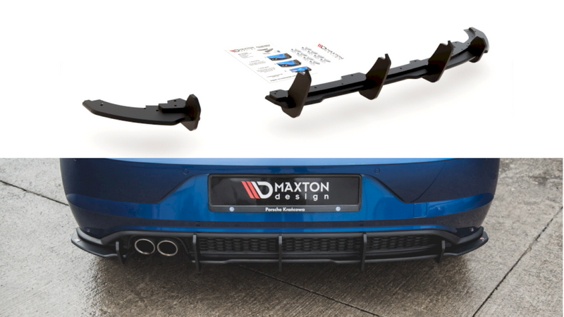 Maxton Design - STREET PRO REAR VALANCE VW POLO GTI MK6 (2017-2021)