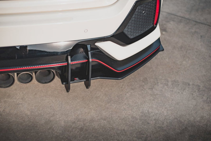 Maxton Design - STREET PRO REAR VALANCE V2 HONDA CIVIC X TYPE R