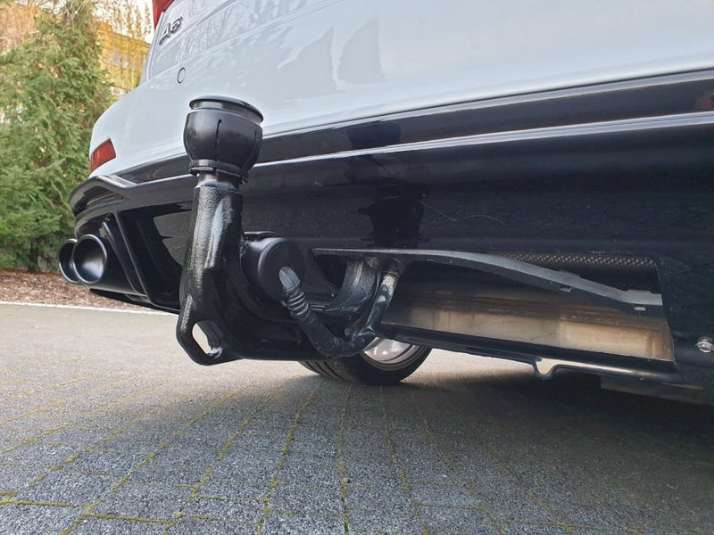 Maxton Design - REAR VALANCE + EXHAUST ENDS IMITATION AUDI S6 / A6 S-LINE C8