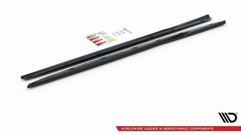 Maxton Design - SIDE SKIRTS DIFFUSERS ALFA ROMEO GIULIETTA FACELIFT (2016-2020)