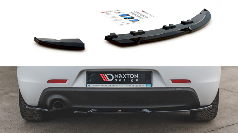 Maxton Design - REAR SIDE SPLITTERS ALFA ROMEO GIULIETTA FACELIFT (2016-2020)