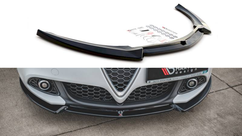 Maxton Design - FRONT SPLITTER V2 ALFA ROMEO GIULIETTA FACELIFT (2016-2020)