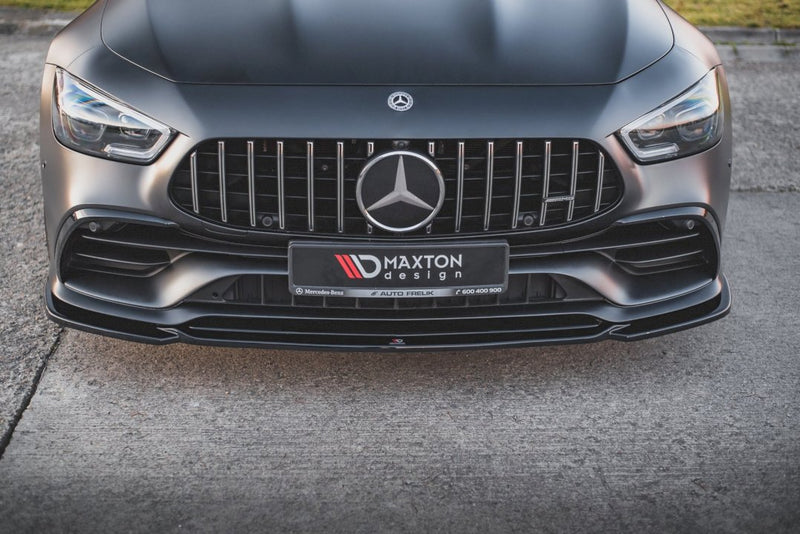Maxton Design - FRONT SPLITTER V1 MERCEDES AMG GT 53 4-DOOR COUPE (2018-)