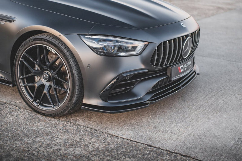 Maxton Design - FRONT SPLITTER V1 MERCEDES AMG GT 53 4-DOOR COUPE (2018-)
