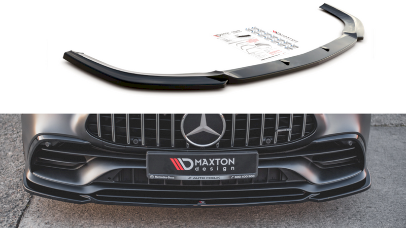 Maxton Design - FRONT SPLITTER V1 MERCEDES AMG GT 53 4-DOOR COUPE (2018-)