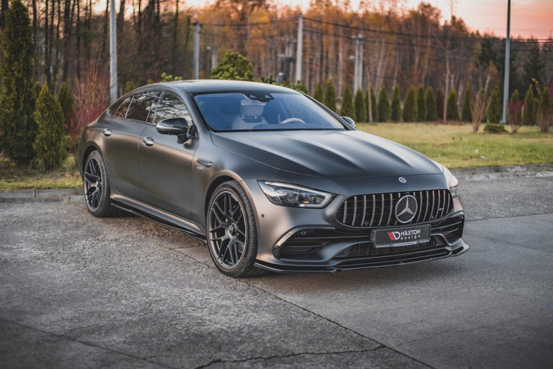 Maxton Design - FRONT SPLITTER V1 MERCEDES AMG GT 53 4-DOOR COUPE (2018-)
