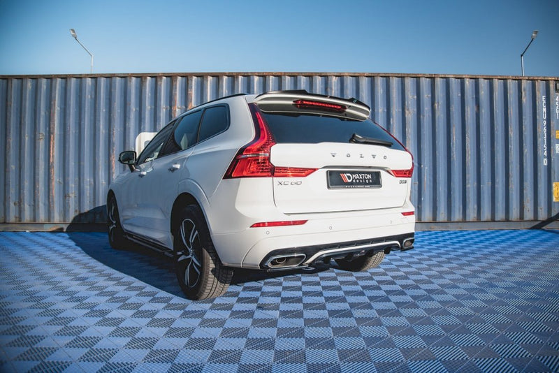 Maxton Design - CENTRAL REAR SPLITTER (VERTICAL BARS) VOLVO XC60 MK2 R-DESIGN