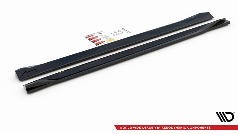 Maxton Design - SIDE SKIRTS DIFFUSERS VOLVO XC60 MK2 R-DESIGN