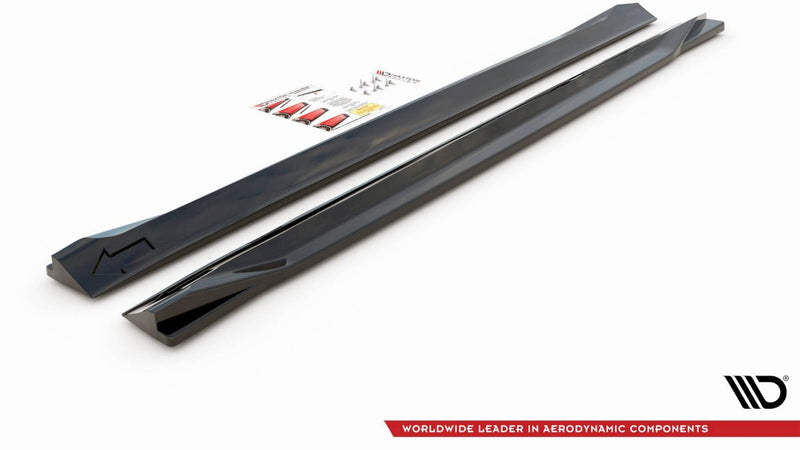 Maxton Design - SIDE SKIRTS DIFFUSERS VOLVO XC60 MK2 R-DESIGN