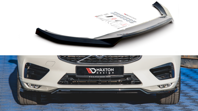 Maxton Design - FRONT SPLITTER V.1 VOLVO XC60 MK2 R-DESIGN