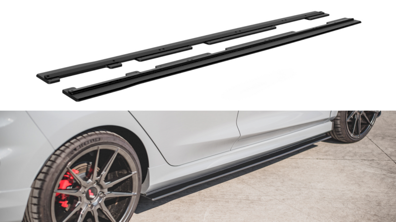 Maxton Design - STREET PRO DURABILITY SIDE SKIRTS DIFFUSERS FORD FIESTA MK8/8.5 ST / ST-LINE (2017-2024)