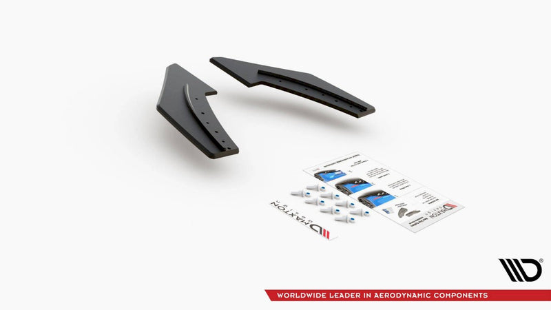 Maxton Design - STREET PRO DURABILITY REAR SIDE SPLITTERS FORD FOCUS RS MK3 (2015-2018)