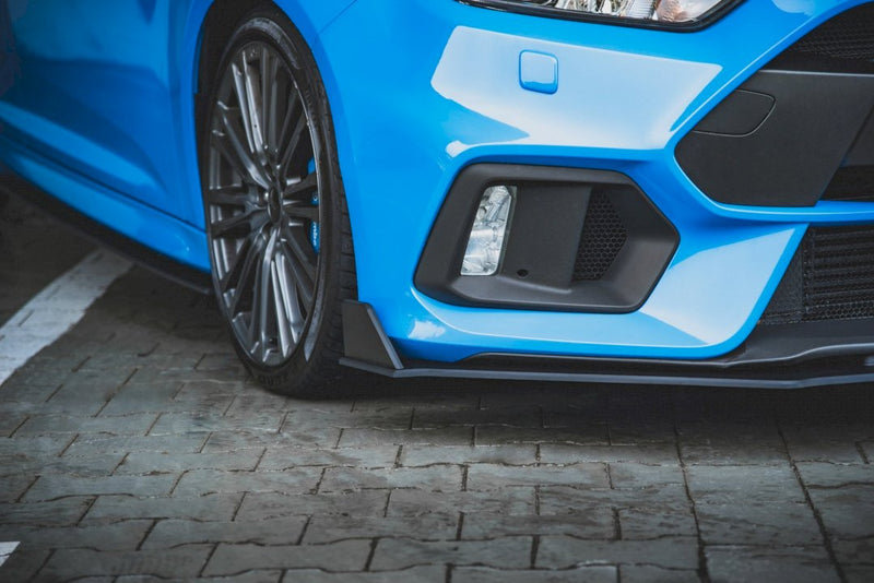 Maxton Design - STREET PRO DURABILITY FRONT SPLITTER V2 FORD FOCUS RS MK3 (2015-2018)