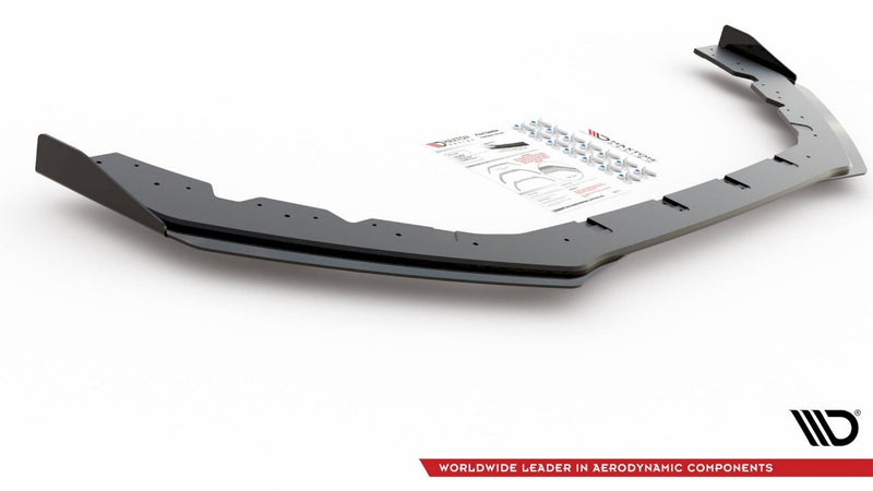 Maxton Design - STREET PRO DURABILITY FRONT SPLITTER (+FLAPS) FORD FOCUS RS MK3 (2015-2018)