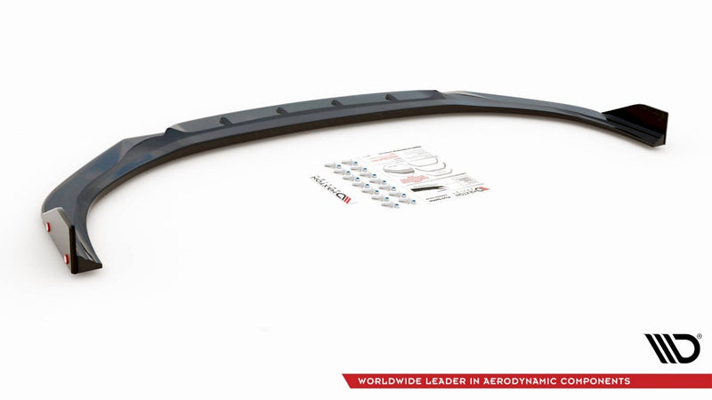 Maxton Design - FRONT SPLITTER V.6 + FLAPS HYUNDAI I30 N MK3 HATCHBACK / FASTBACK