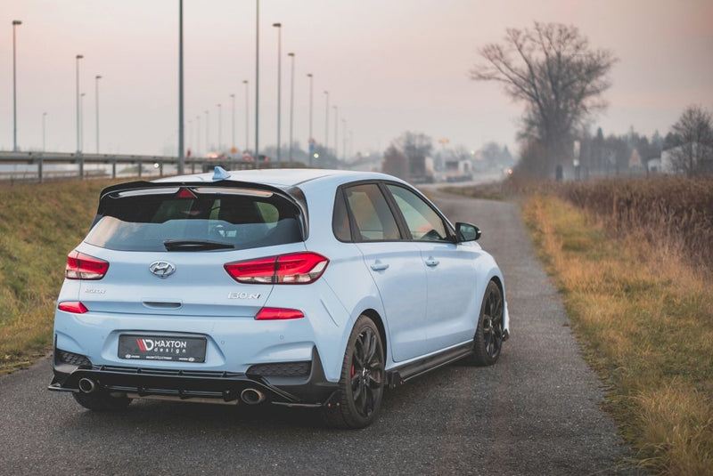 Maxton Design - SIDE SKIRTS DIFFUSERS V.5 + FLAPS HYUNDAI I30 N MK3 / MK3 FL HATCHBACK / FASTBACK