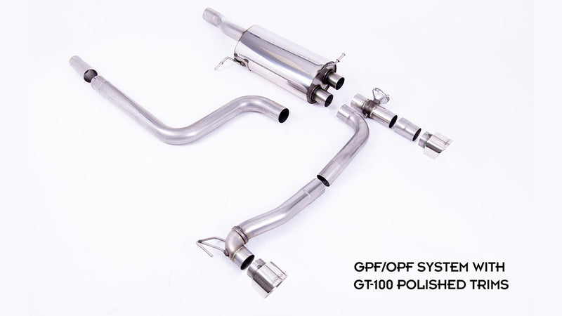 Maxton Design - REAR DIFFUSER + MILLTEK GPF/OPF BACK EXHAUST SYSTEM - FORD FIESTA MK8/8.5 ST (2018-2024)