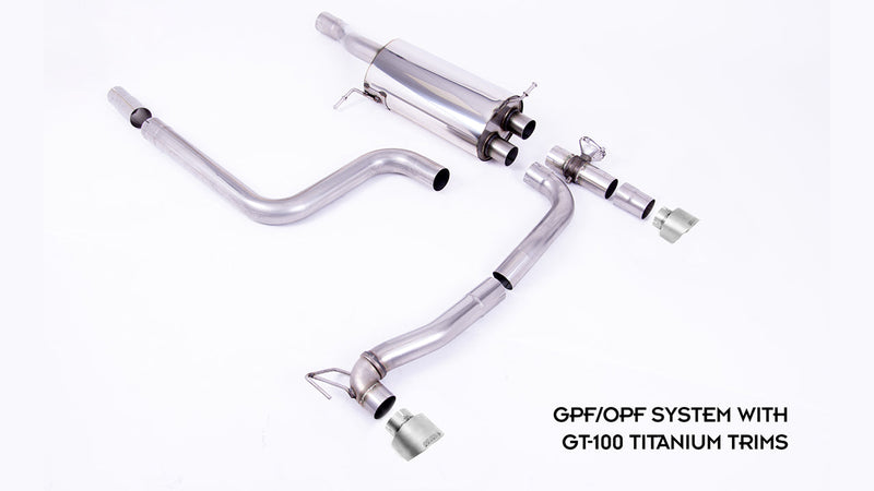 Maxton Design - REAR DIFFUSER + MILLTEK GPF/OPF BACK EXHAUST SYSTEM - FORD FIESTA MK8/8.5 ST (2018-2024)