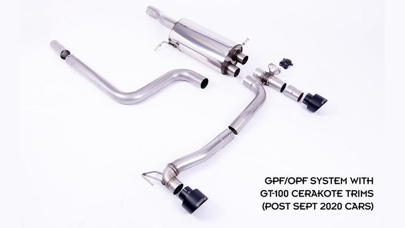 Maxton Design - REAR DIFFUSER + MILLTEK GPF/OPF BACK EXHAUST SYSTEM - FORD FIESTA MK8/8.5 ST (2018-2024)