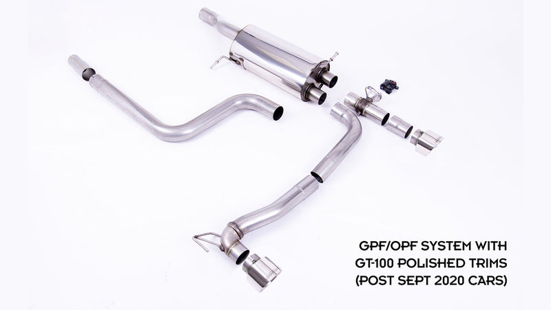 Maxton Design - REAR DIFFUSER + MILLTEK GPF/OPF BACK EXHAUST SYSTEM - FORD FIESTA MK8/8.5 ST (2018-2024)