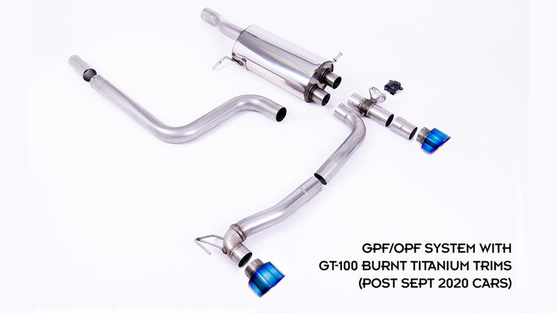 Maxton Design - REAR DIFFUSER + MILLTEK GPF/OPF BACK EXHAUST SYSTEM - FORD FIESTA MK8/8.5 ST (2018-2024)