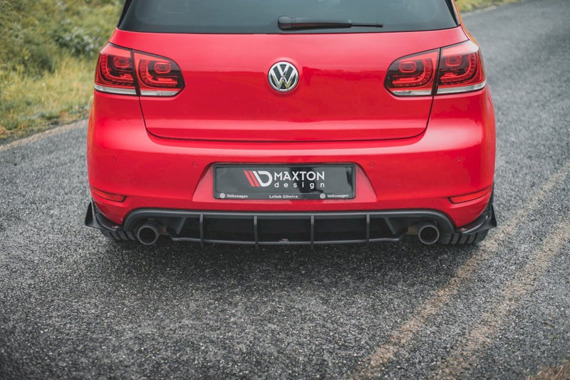 Maxton Design - Street PRO Rear Side Splitters + Flaps VW Golf GTI Mk6