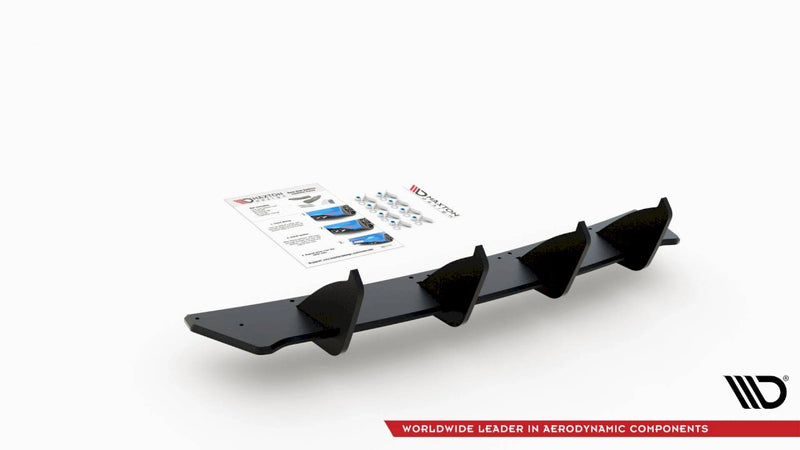 Maxton Design - STREE PRO REAR DIFFUSER V2 VW GOLF GTI MK6 (2008-2012)