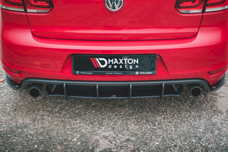 Maxton Design - STREE PRO REAR DIFFUSER V2 VW GOLF GTI MK6 (2008-2012)