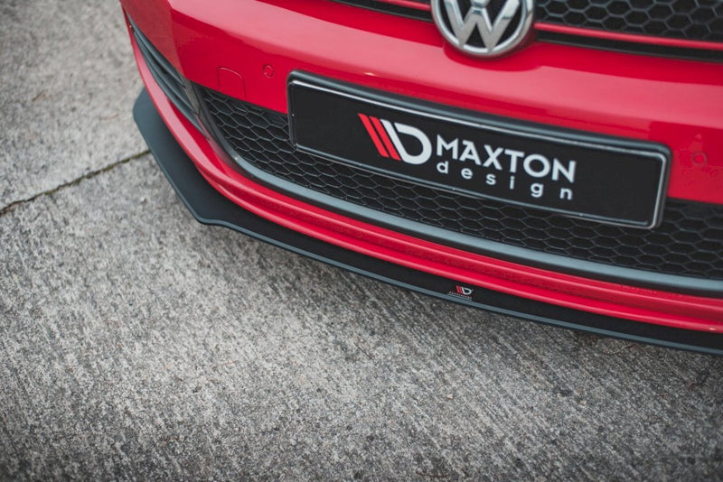 Maxton Design - STREET PRO FRONT SPLITTER V3 VW GOLF GTI MK6 (2008-2012)