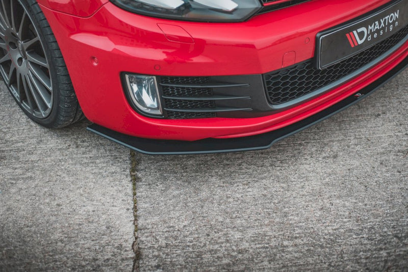 Maxton Design - STREET PRO FRONT SPLITTER V3 VW GOLF GTI MK6 (2008-2012)