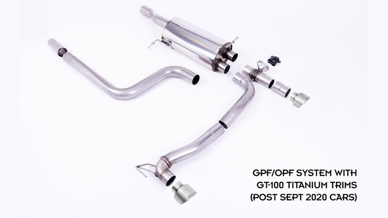 Maxton Design - REAR DIFFUSER + MILLTEK GPF/OPF BACK EXHAUST SYSTEM - FORD FIESTA MK8/8.5 ST (2018-2024)