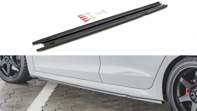 Maxton Design - Side Skirt Diffusers V.1 Skoda Octavia RS Liftback / Estate Mk4